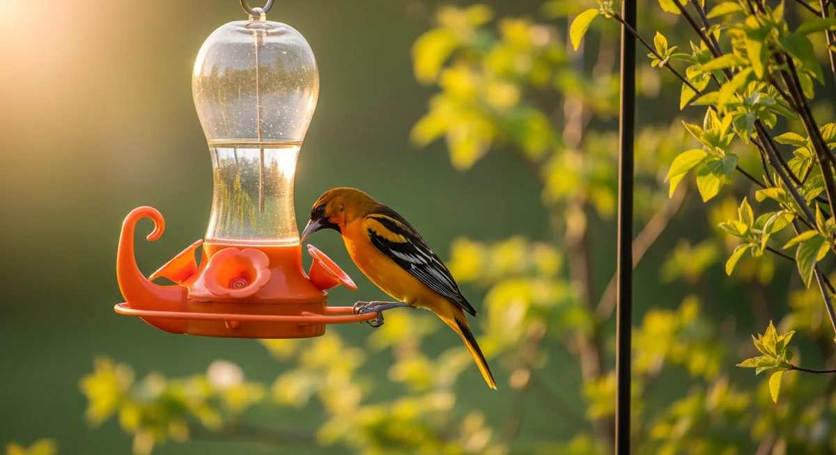 Best Oriole Nectar Recipe: Simple 1:4 Sugar Water