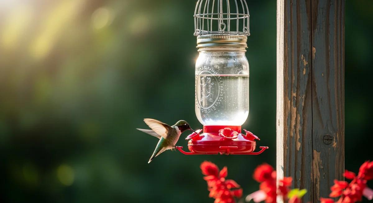 Mason Jar Hummingbird Feeder DIY Guide That Works