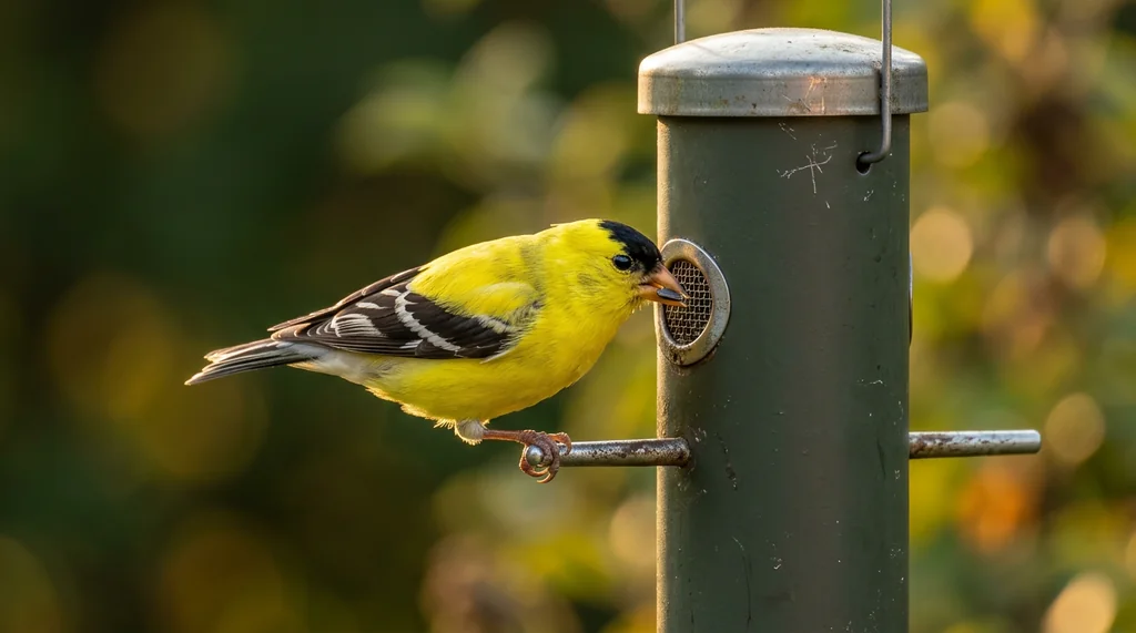 Yellow Finch Feeders: Attract More Goldfinches