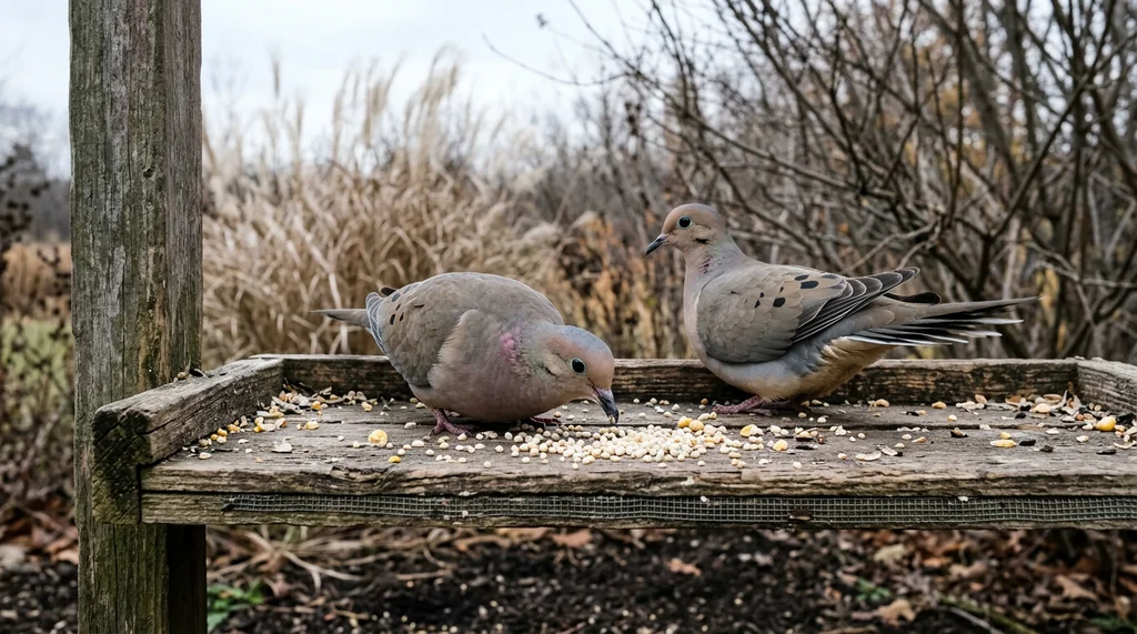 Mourning Dove Feeders: Platform, Ground & Seed Guide